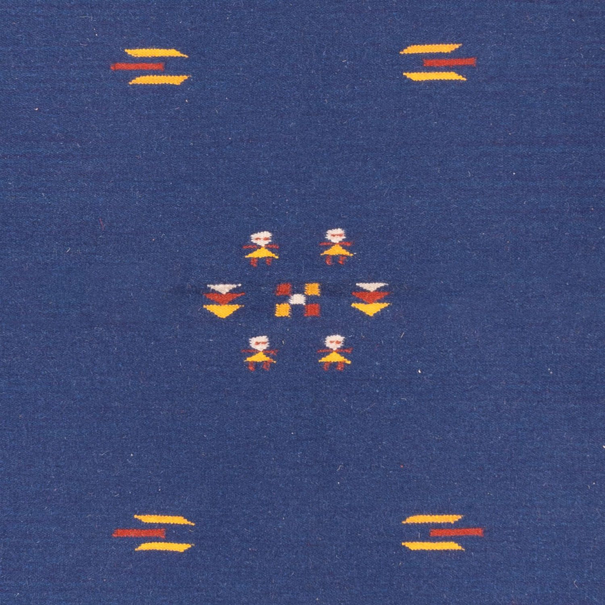 Kelim matta - trendig - 200 x 140 cm - flerfärgad