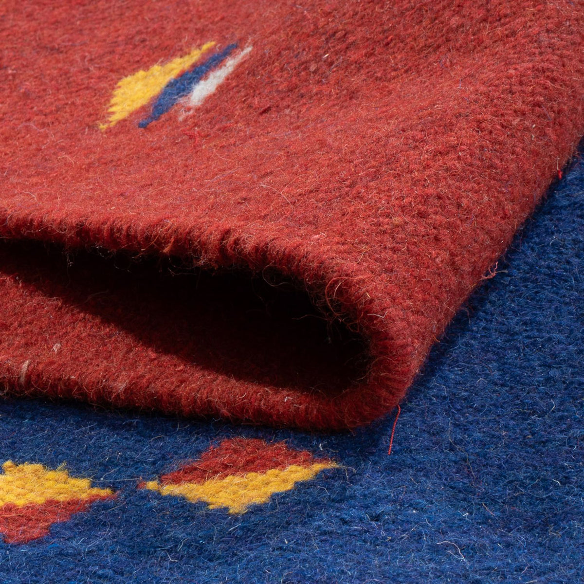 Kelim matta - trendig - 200 x 140 cm - flerfärgad