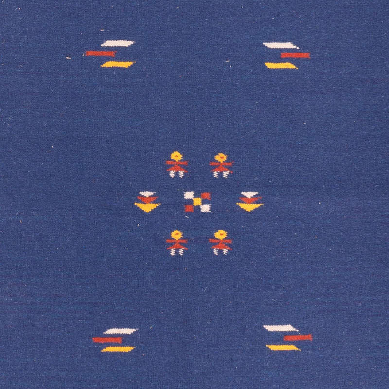 Kelim matta - trendig - 200 x 140 cm - flerfärgad