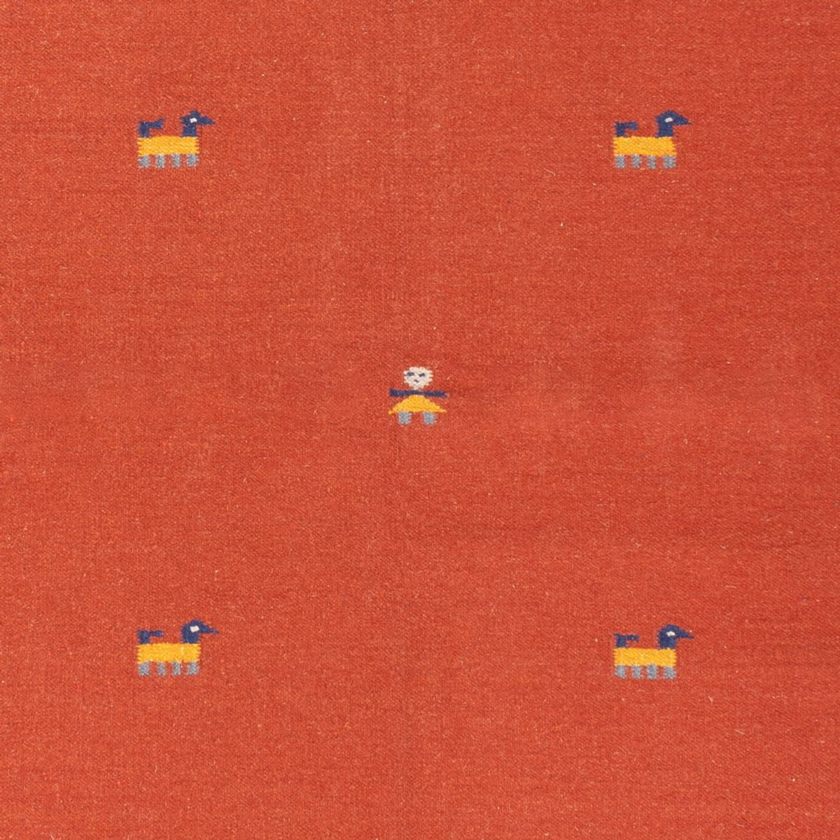 Kelim matta - trendig - 200 x 140 cm - flerfärgad