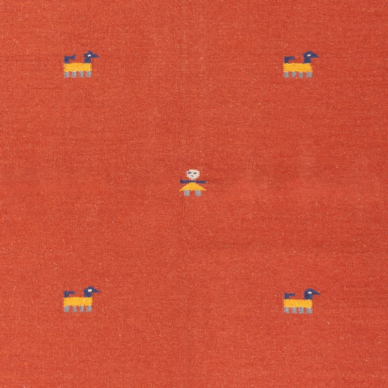 Kelim matta - trendig - 200 x 140 cm - flerfärgad