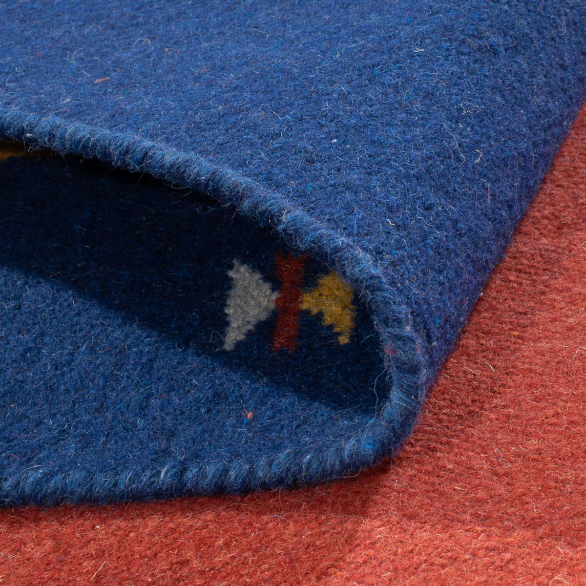 Kelim matta - trendig - 200 x 140 cm - flerfärgad