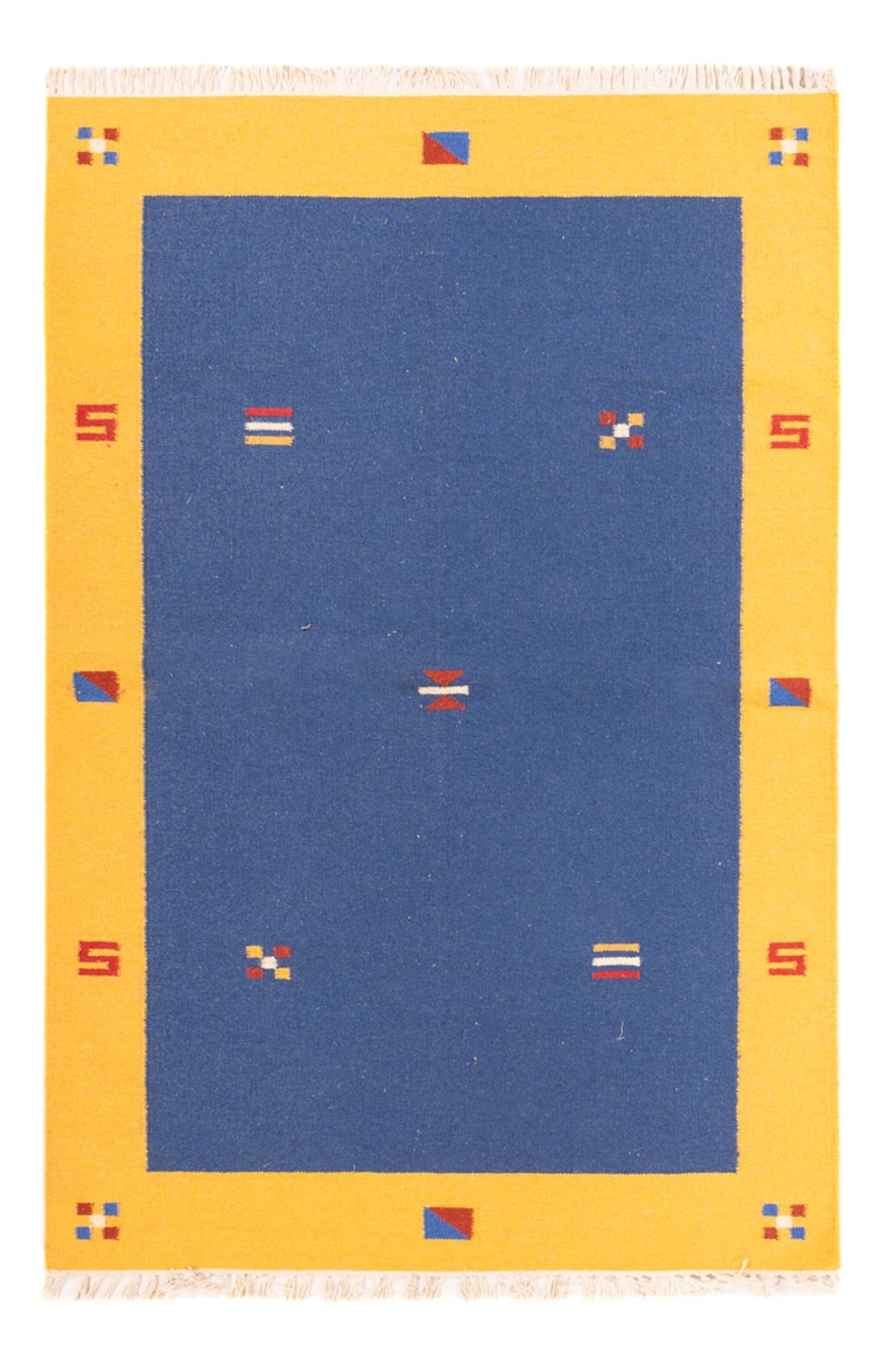 Kelim matta - trendig - 180 x 120 cm - flerfärgad