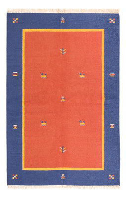 Kelim matta - trendig - 200 x 140 cm - flerfärgad