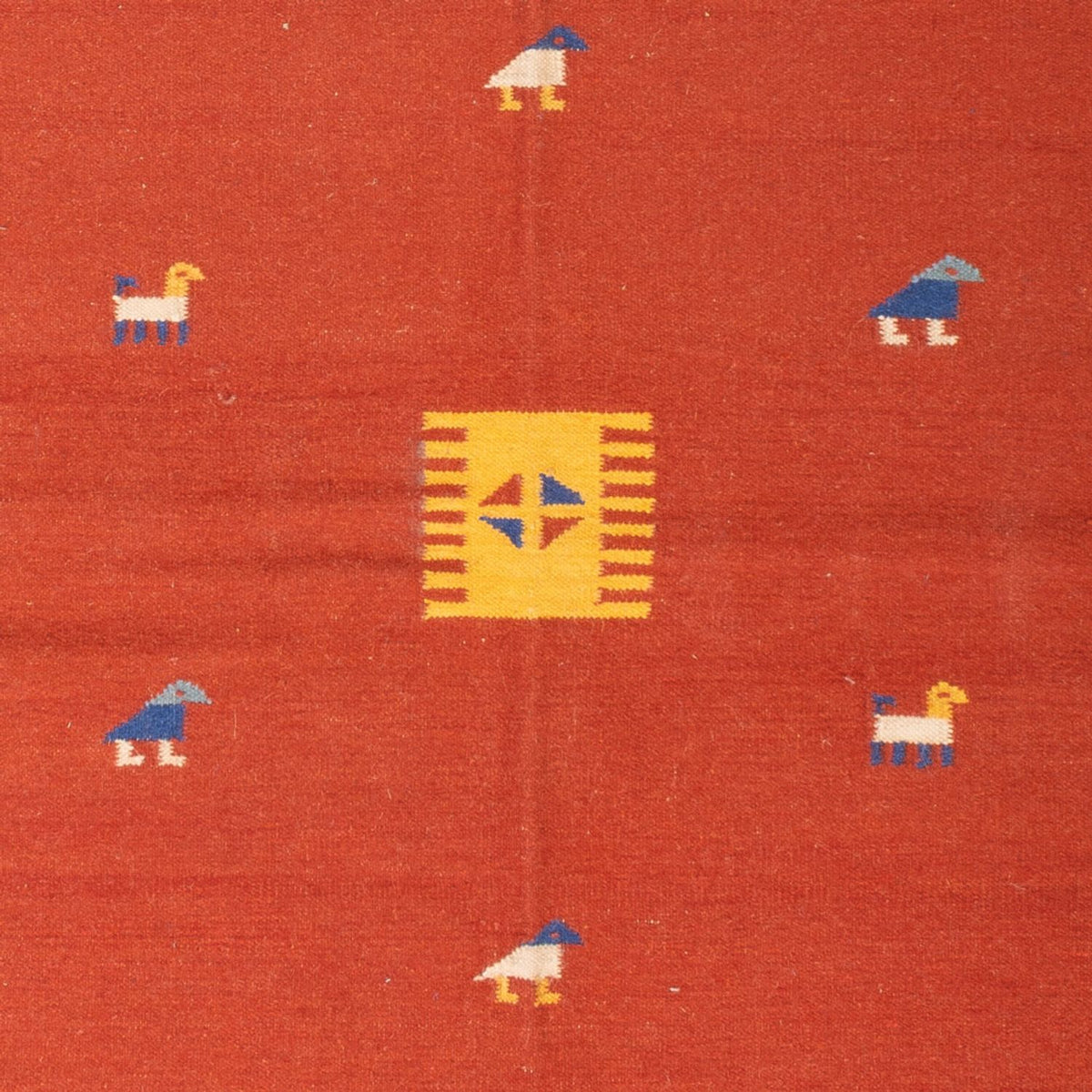 Kelim matta - trendig - 200 x 140 cm - flerfärgad