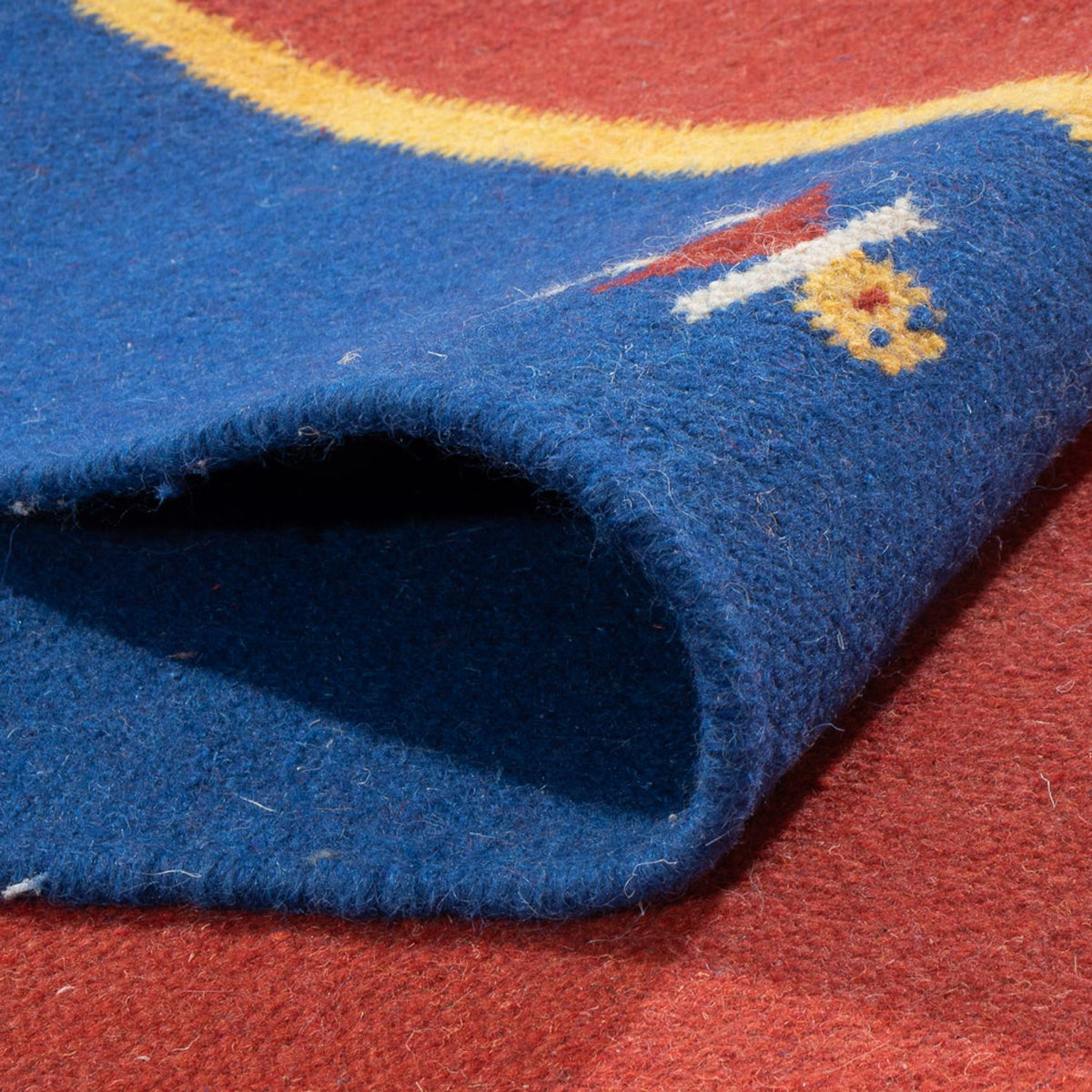 Kelim matta - trendig - 200 x 140 cm - flerfärgad