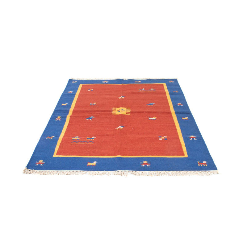 Kelim matta - trendig - 200 x 140 cm - flerfärgad