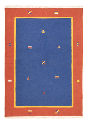 Kelim matta - trendig - 200 x 140 cm - flerfärgad