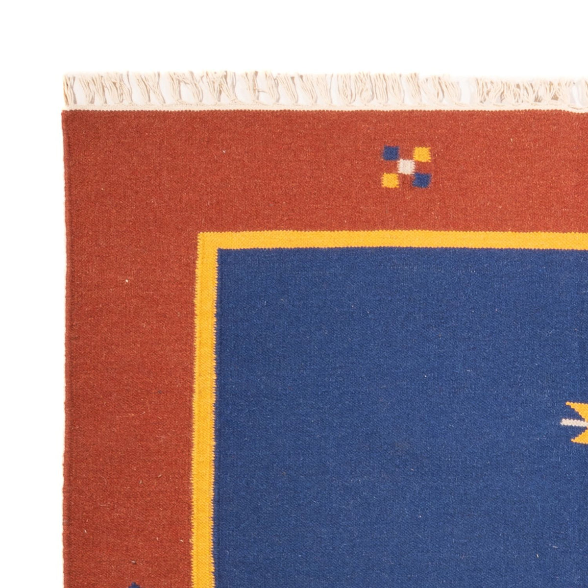 Kelim matta - trendig - 200 x 140 cm - flerfärgad