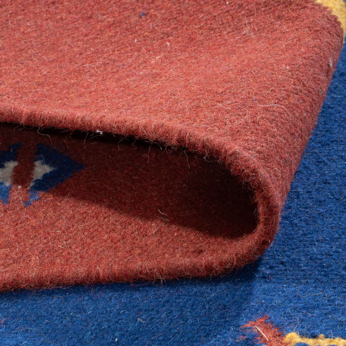 Kelim matta - trendig - 200 x 140 cm - flerfärgad