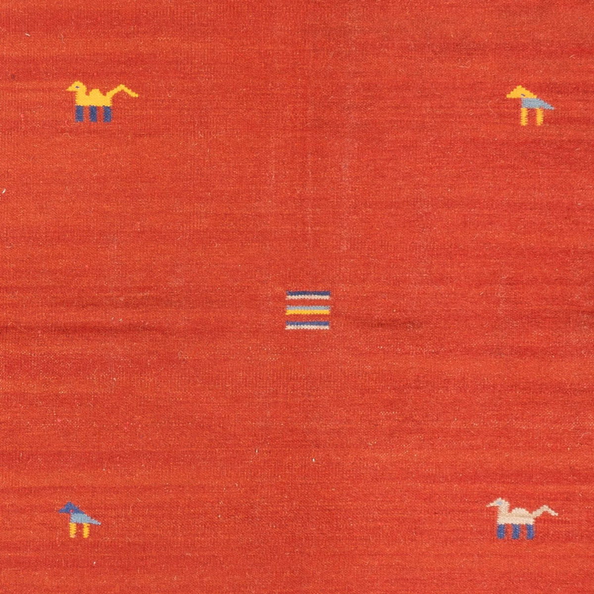 Kelim matta - trendig - 200 x 140 cm - flerfärgad