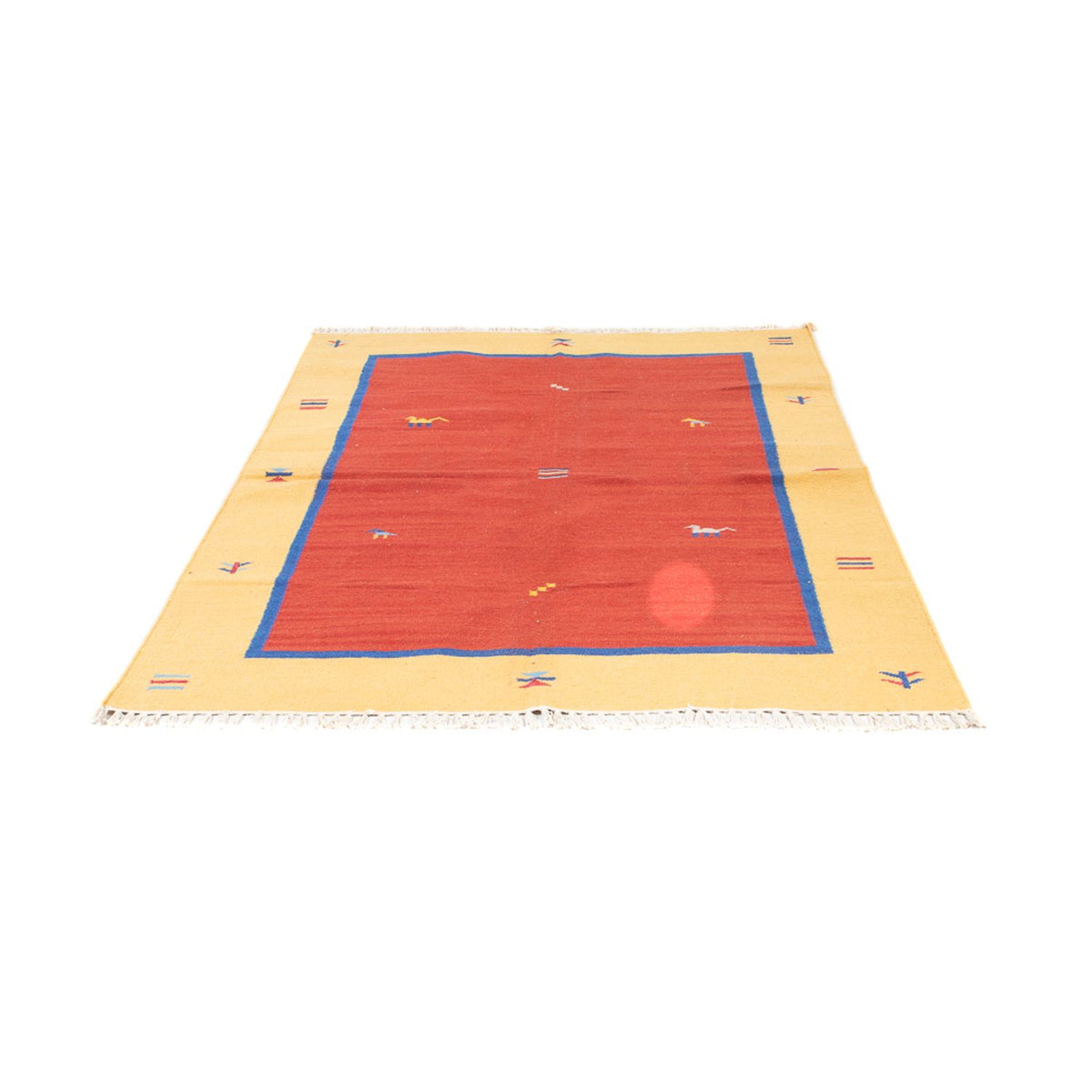 Kelim matta - trendig - 200 x 140 cm - flerfärgad