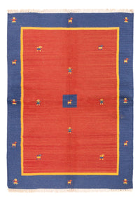 Kelim matta - trendig - 200 x 140 cm - flerfärgad