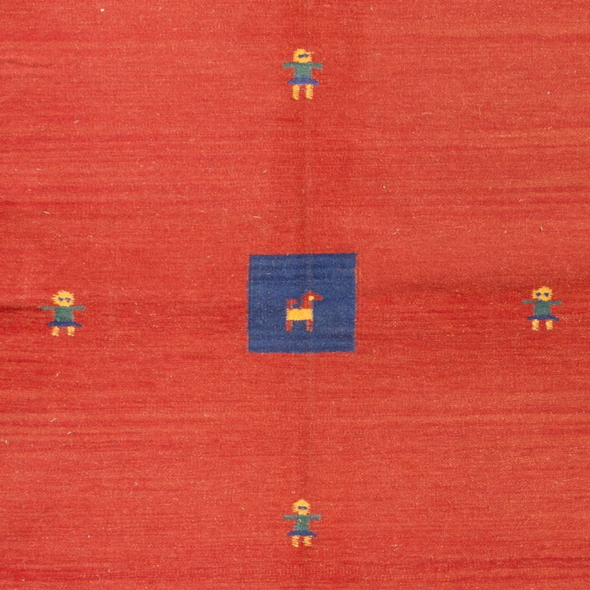 Kelim matta - trendig - 200 x 140 cm - flerfärgad