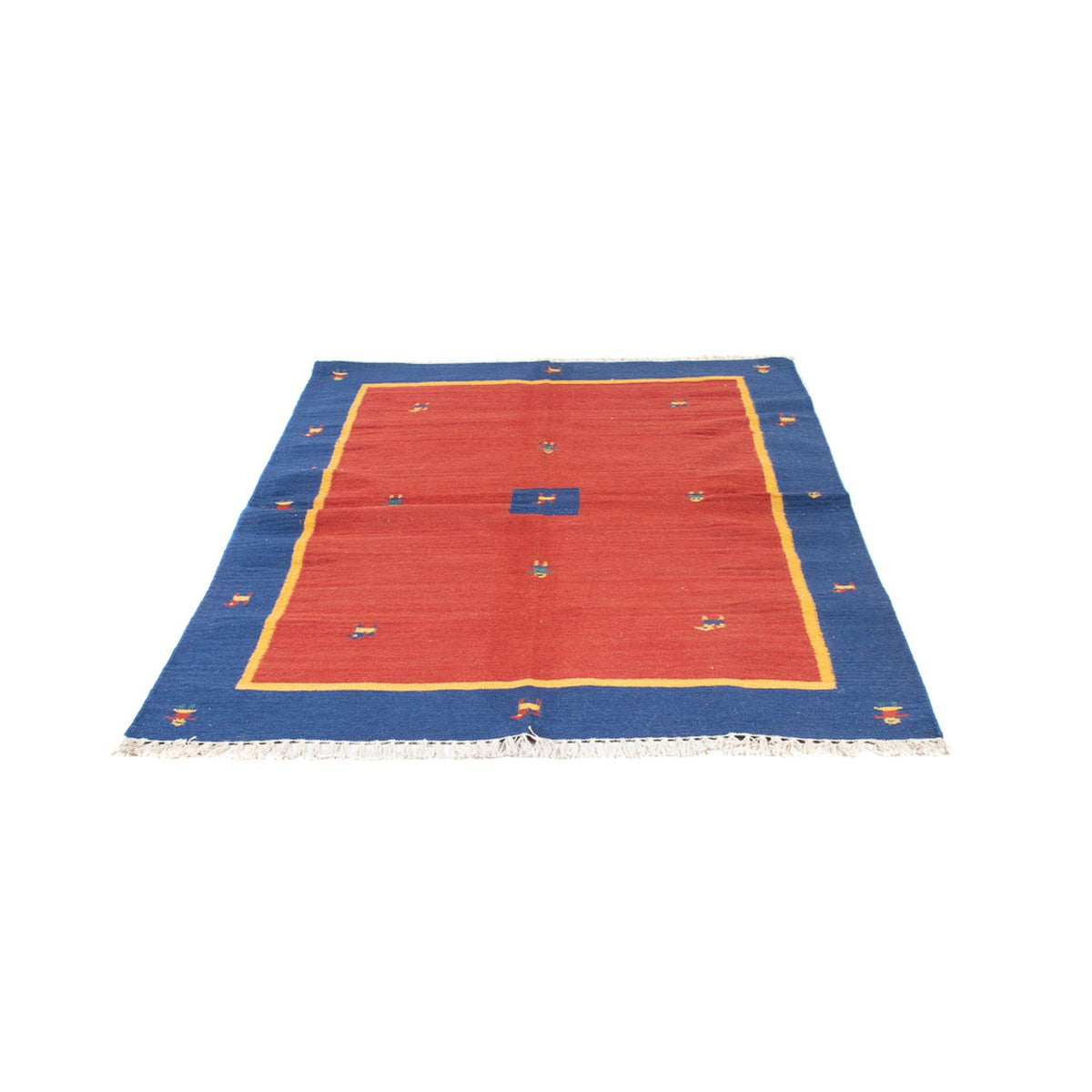 Kelim matta - trendig - 200 x 140 cm - flerfärgad