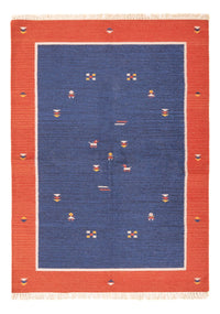 Kelim matta - trendig - 200 x 140 cm - flerfärgad