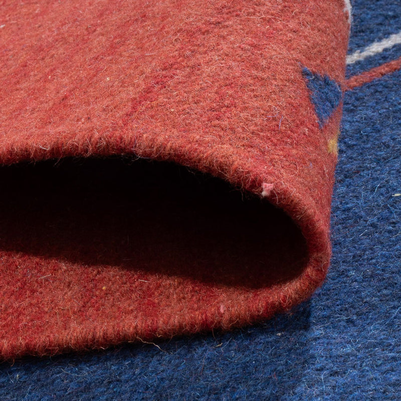 Kelim matta - trendig - 200 x 140 cm - flerfärgad