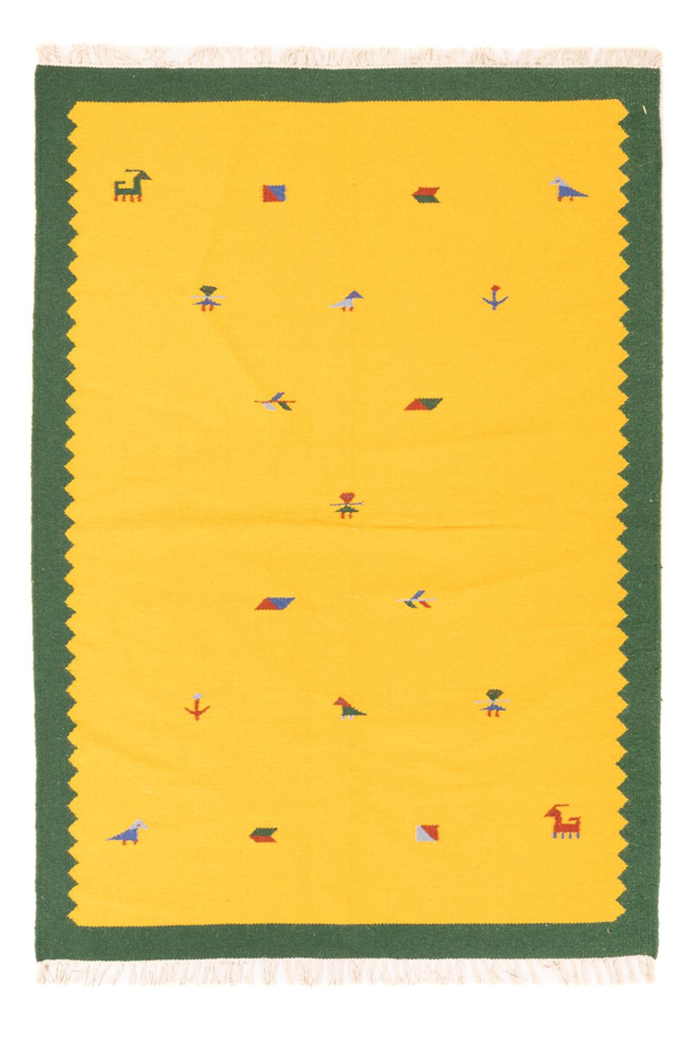 Kelim matta - trendig - 180 x 120 cm - flerfärgad