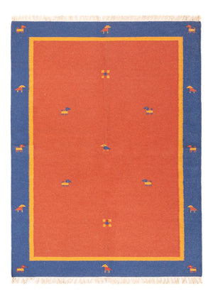 Kelim matta - trendig - 200 x 140 cm - flerfärgad