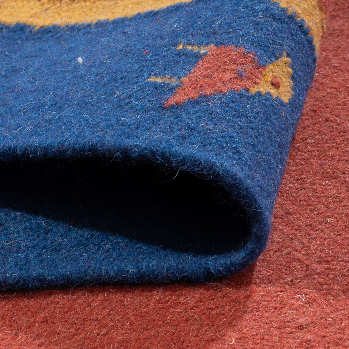 Kelim matta - trendig - 200 x 140 cm - flerfärgad