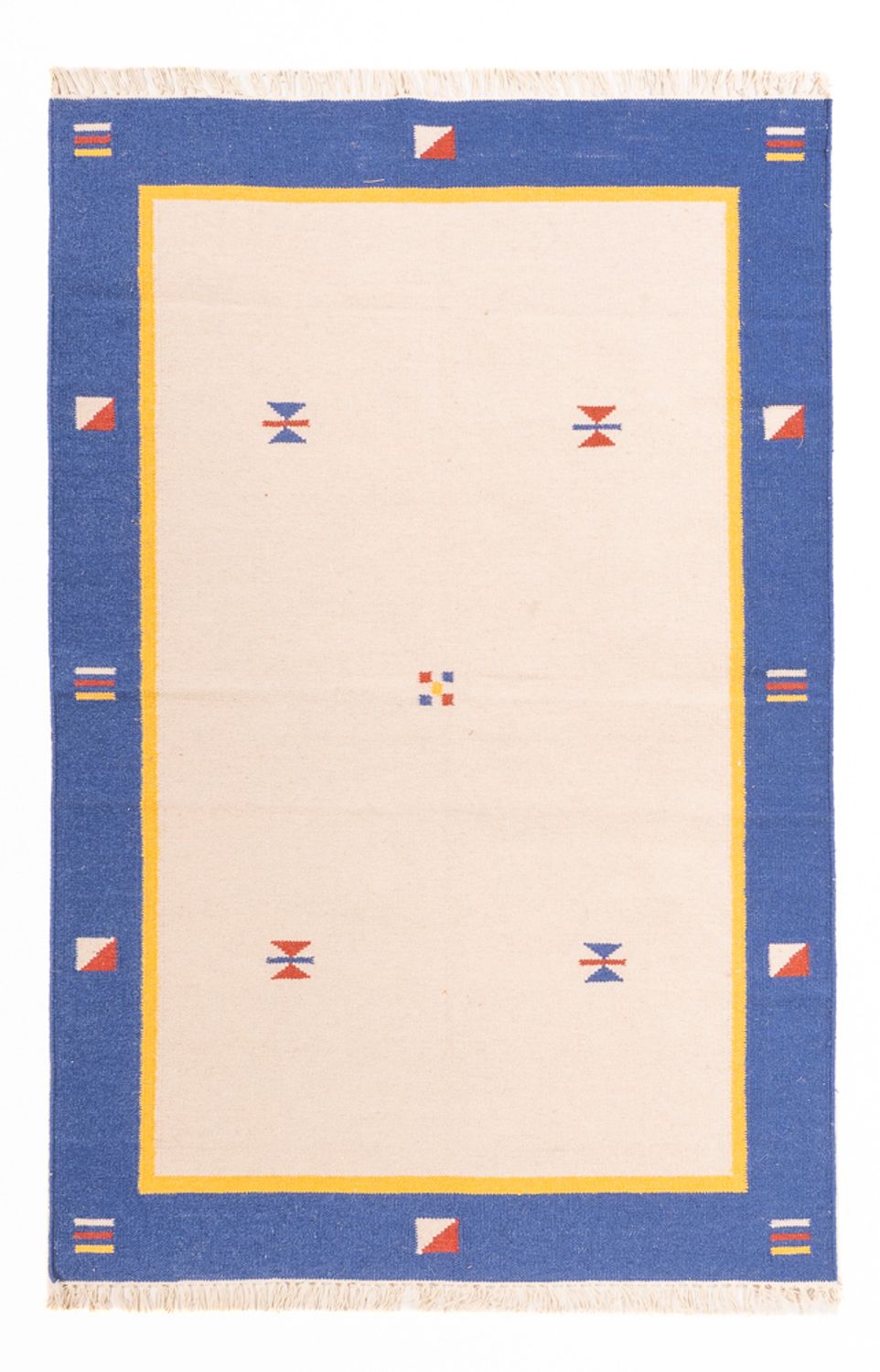 Kelim matta - trendig - 180 x 120 cm - flerfärgad