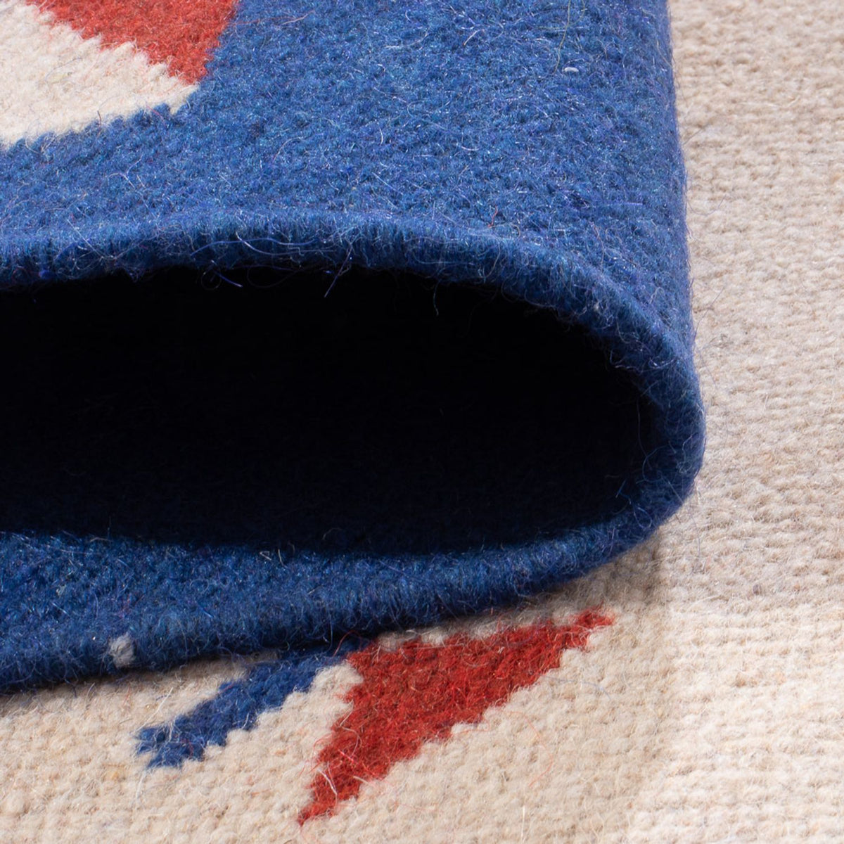 Kelim matta - trendig - 180 x 120 cm - flerfärgad