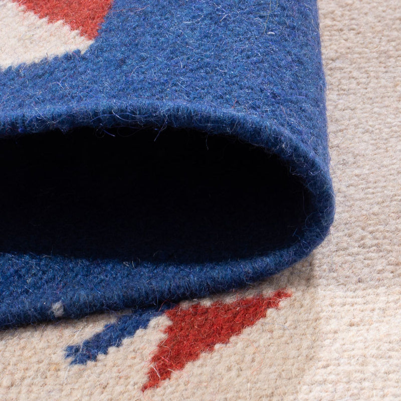 Kelim matta - trendig - 180 x 120 cm - flerfärgad