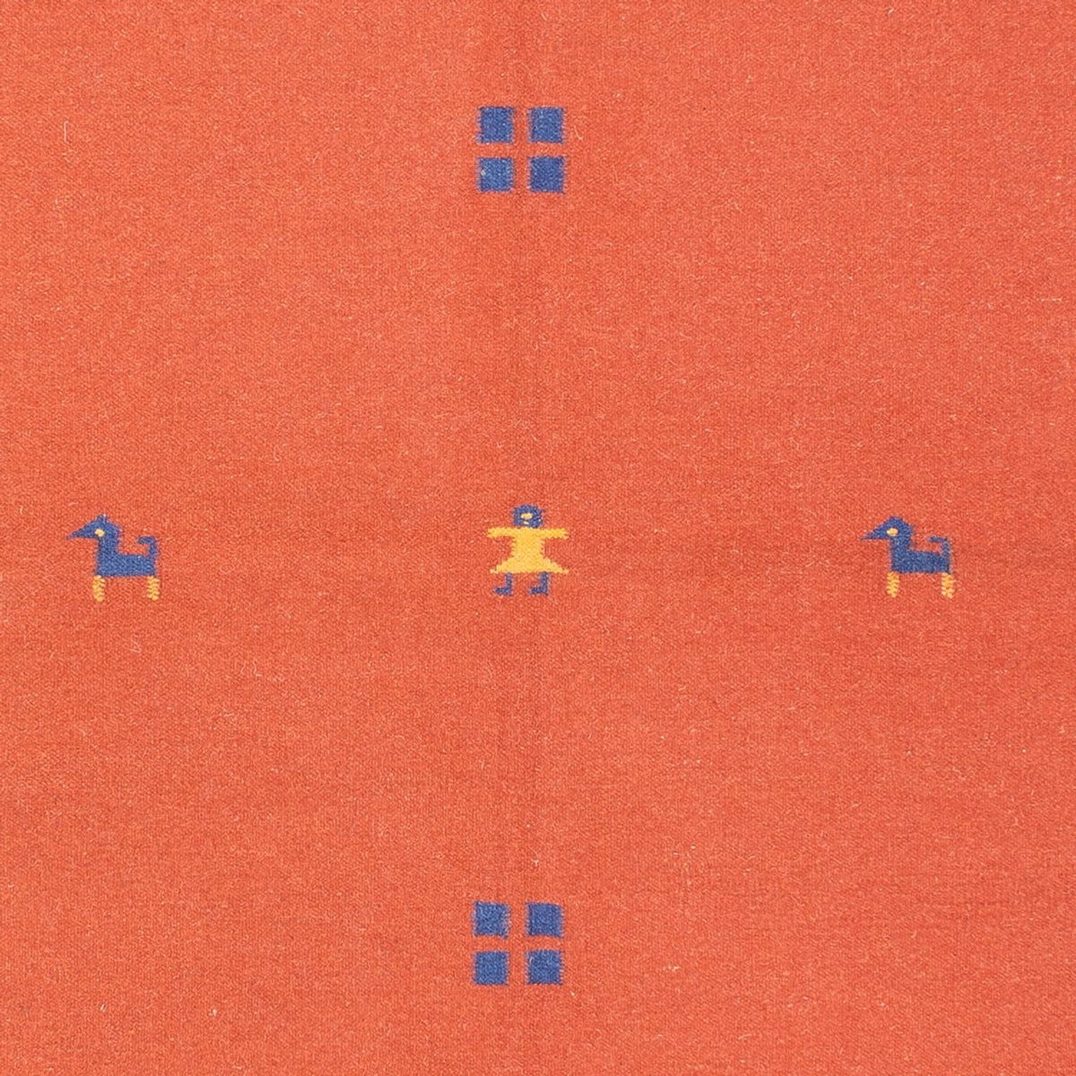 Kelim matta - trendig - 200 x 140 cm - flerfärgad