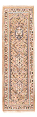 Runner Orientaliska mattor - Bijar - Indus - 260 x 80 cm - ljusbeige