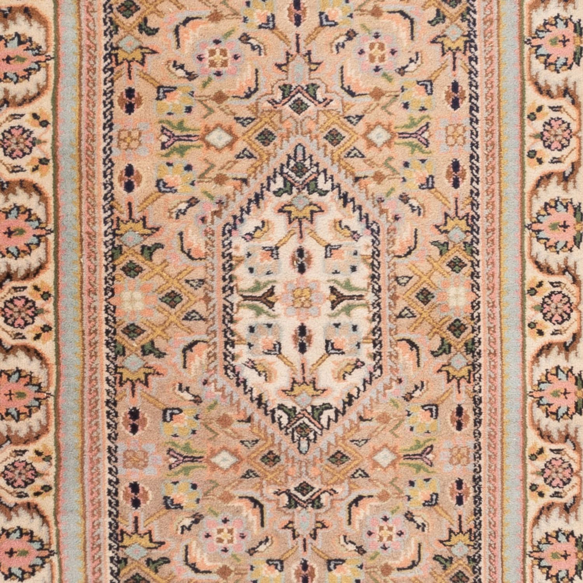 Runner Orientaliska mattor - Bijar - Indus - 260 x 80 cm - ljusbeige