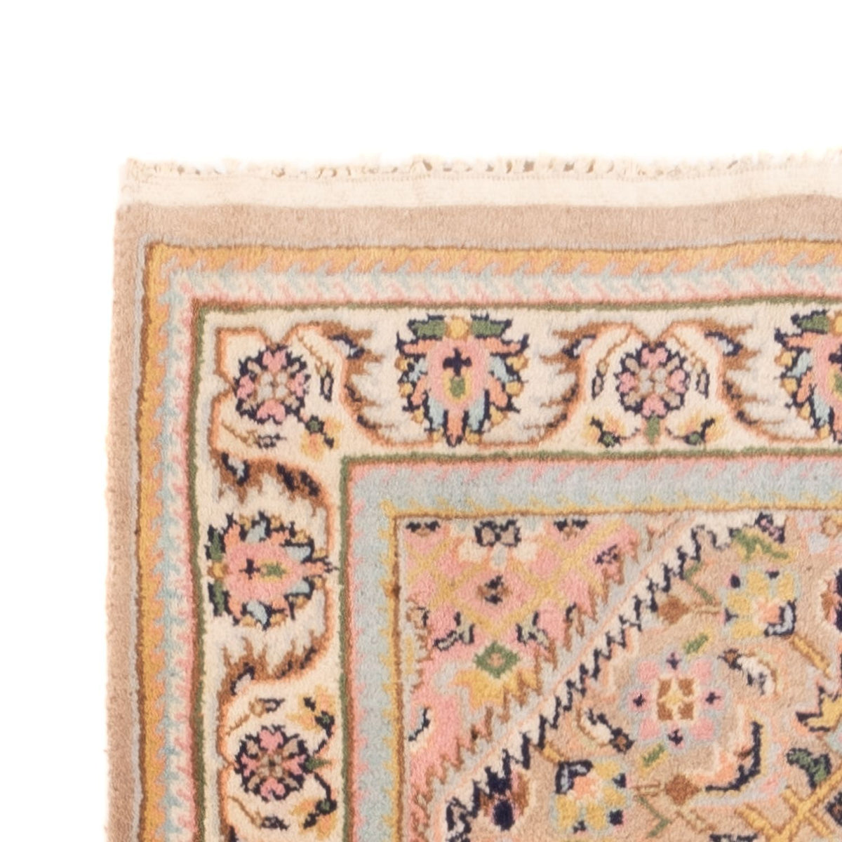 Runner Orientaliska mattor - Bijar - Indus - 260 x 80 cm - ljusbeige