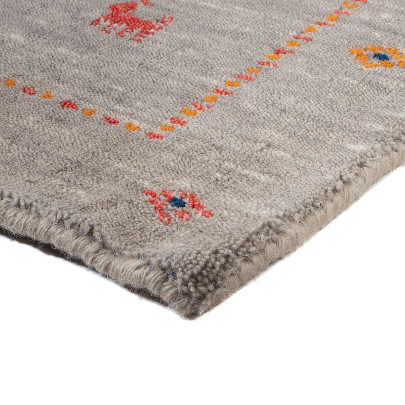 Gabbeh matta - Loribaft Softy - 103 x 62 cm - karamell