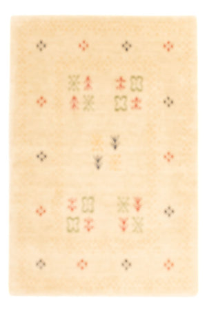 Gabbeh matta - Loribaft Softy - 90 x 60 cm - beige