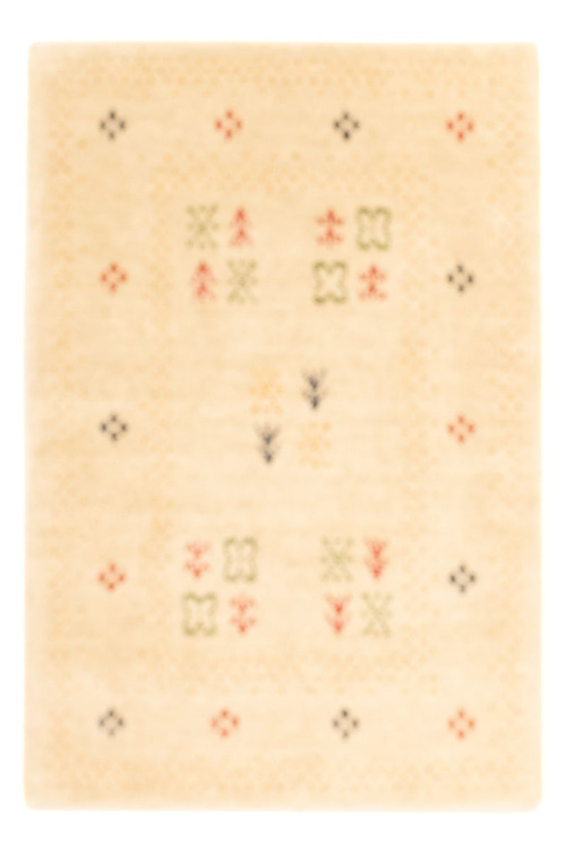 Gabbeh matta - Loribaft Softy - 90 x 60 cm - beige