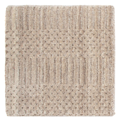 Ullmatta kvadrat  - 30 x 30 cm - brun