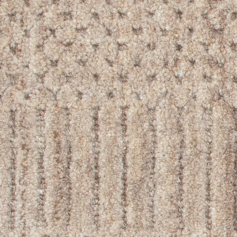 Ullmatta kvadrat  - 30 x 30 cm - brun