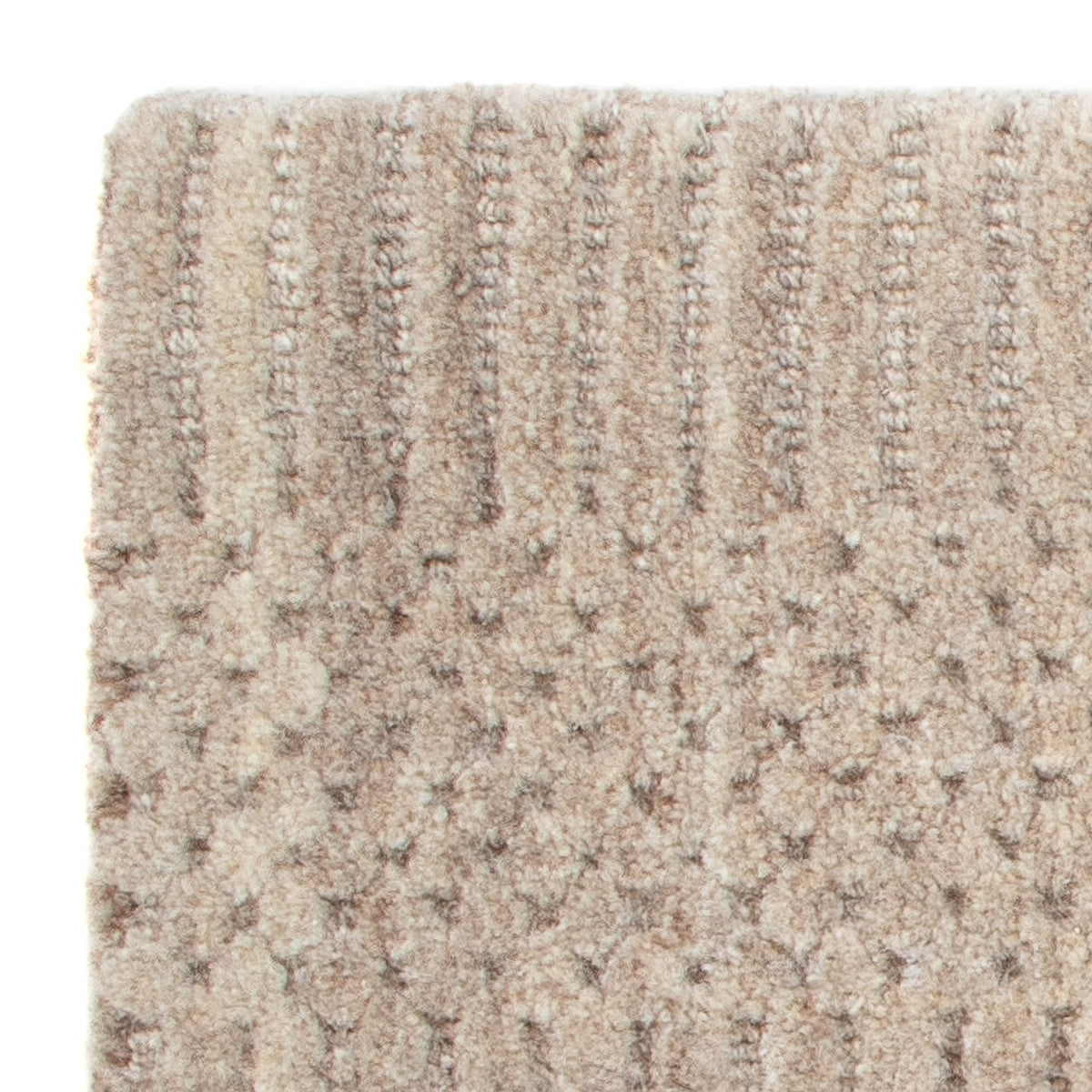 Ullmatta kvadrat  - 30 x 30 cm - brun
