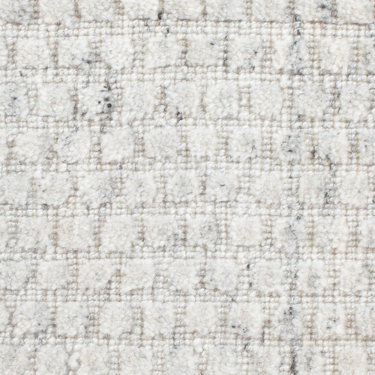 Ullmatta kvadrat  - 33 x 30 cm - ljusgrå