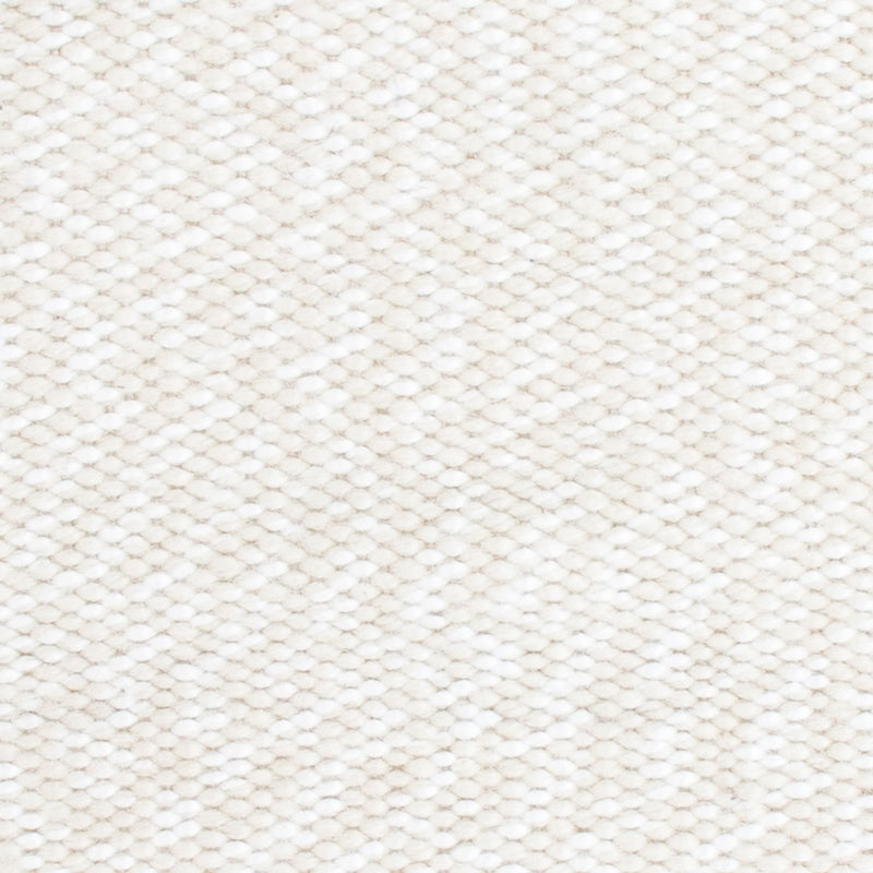Ullmatta kvadrat  - 34 x 31 cm - vit