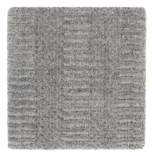 Ullmatta kvadrat  - 32 x 32 cm - mörkgrå