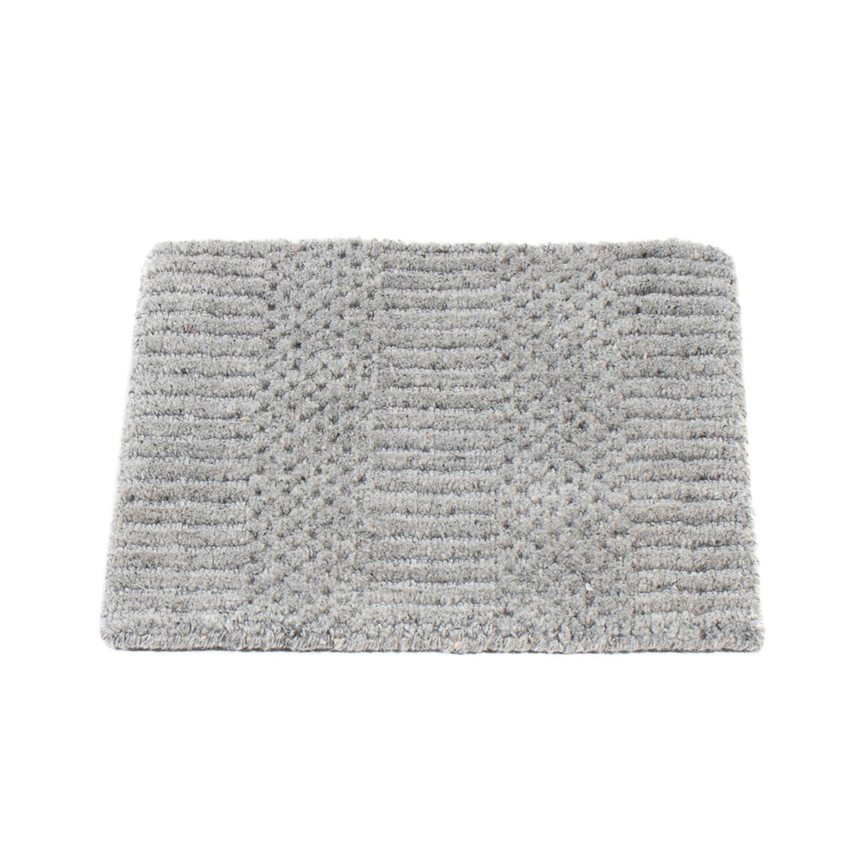 Ullmatta kvadrat  - 32 x 32 cm - mörkgrå