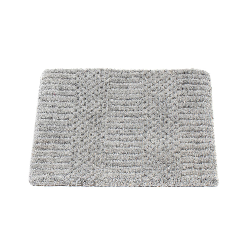 Ullmatta kvadrat  - 32 x 32 cm - mörkgrå