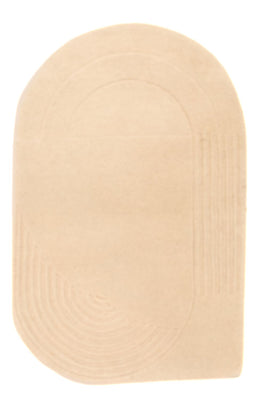 Ullmatta - 92 x 60 cm - beige
