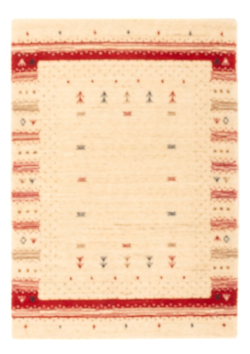 Gabbeh-mattan - Loribaft Indus - 90 x 60 cm - flerfärgad