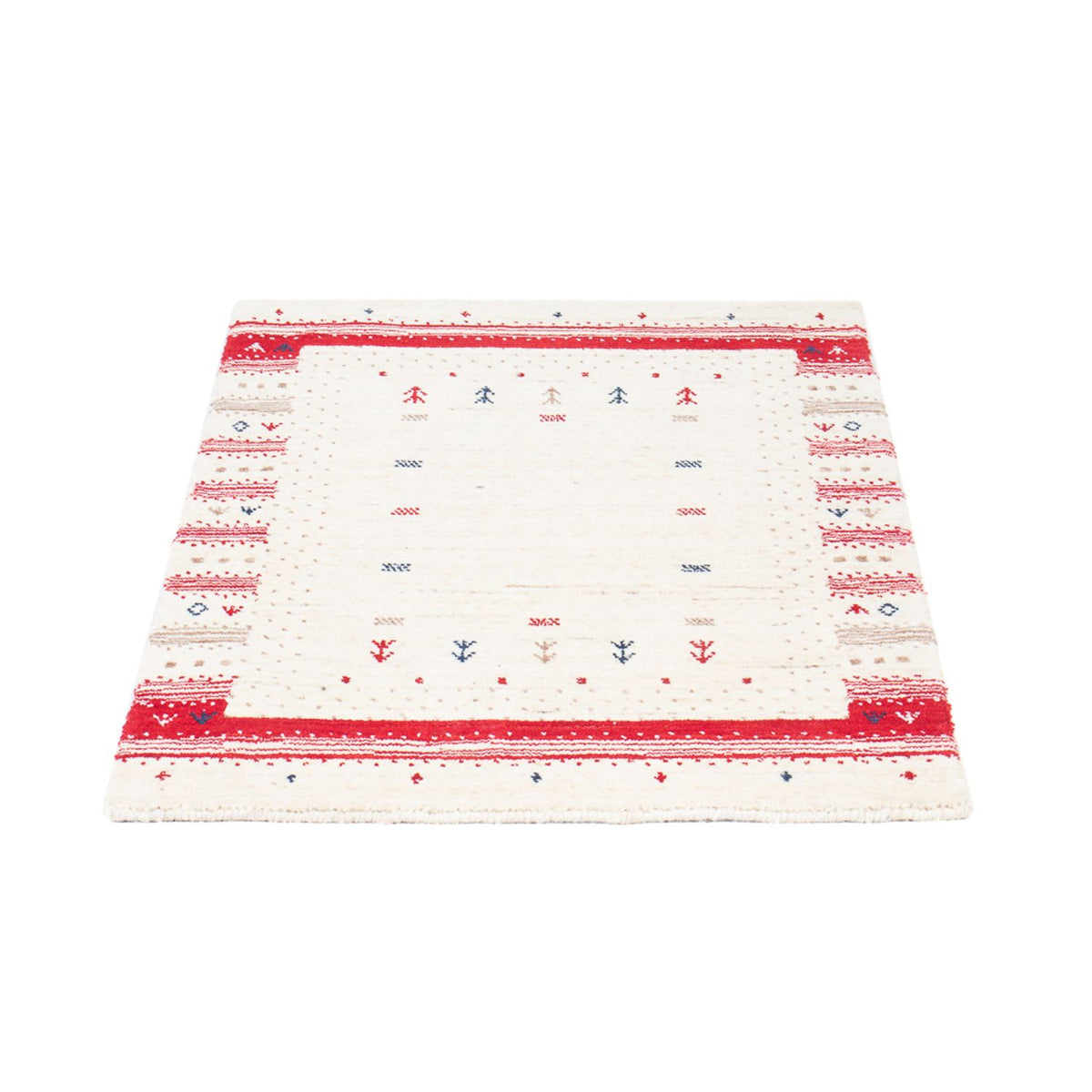 Gabbeh-mattan - Loribaft Indus - 90 x 60 cm - flerfärgad