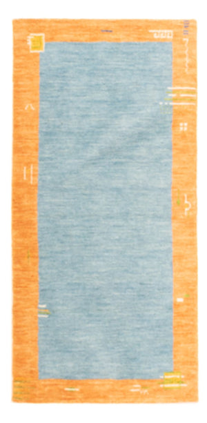 Gabbeh-matta - Indus - 140 x 70 cm - ljusblå