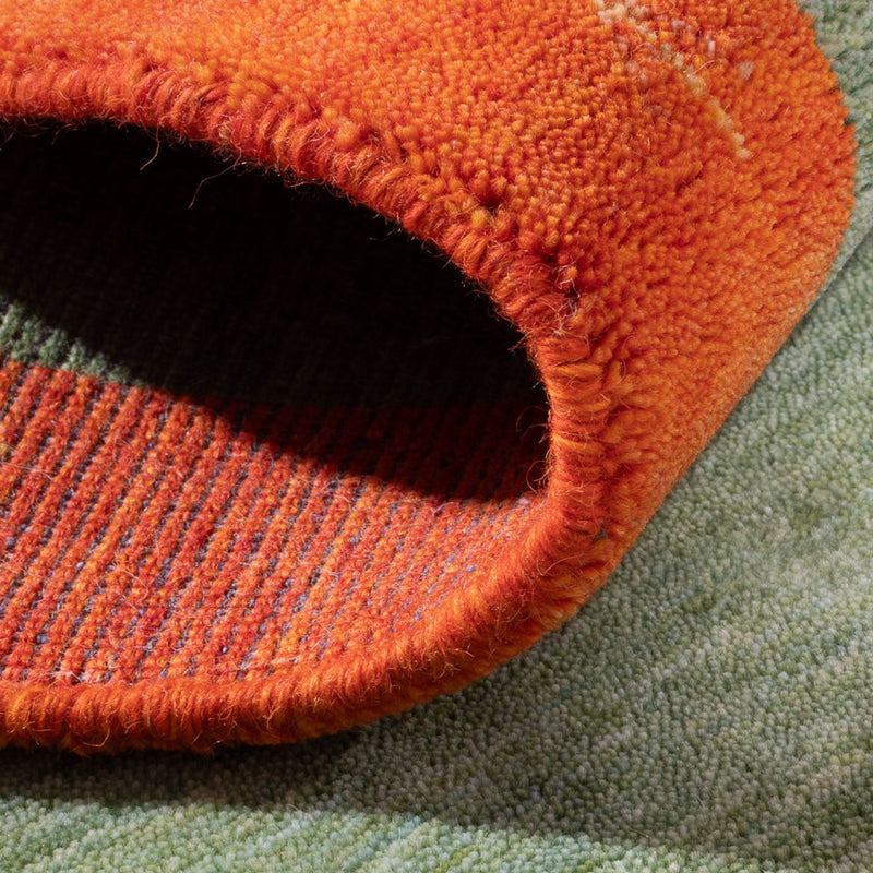 Gabbeh-matta - Indus - 140 x 70 cm - ljusgrön