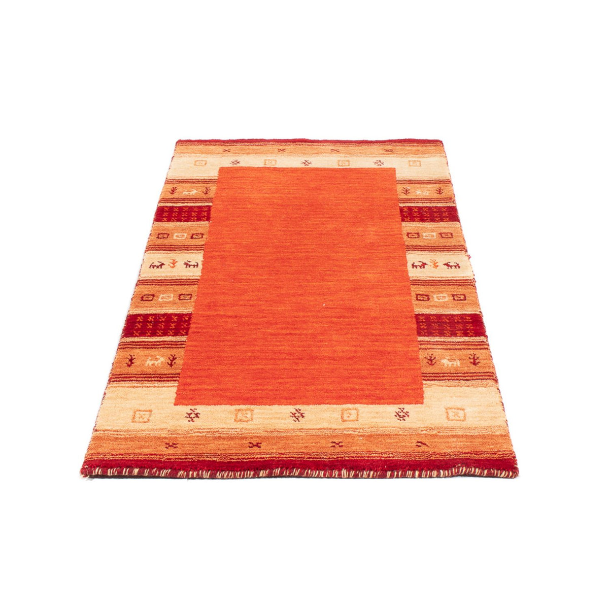 Gabbeh-matta - Indus - 145 x 70 cm - orange