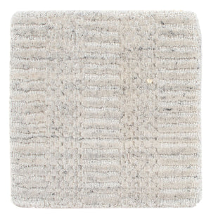 Ullmatta kvadrat  - 30 x 30 cm - ljusgrå