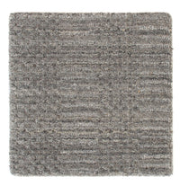 Ullmatta kvadrat  - 30 x 30 cm - grått